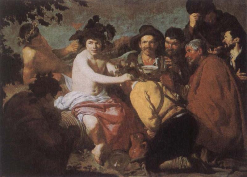 Diego Velazquez The Drunkards Germany oil painting art